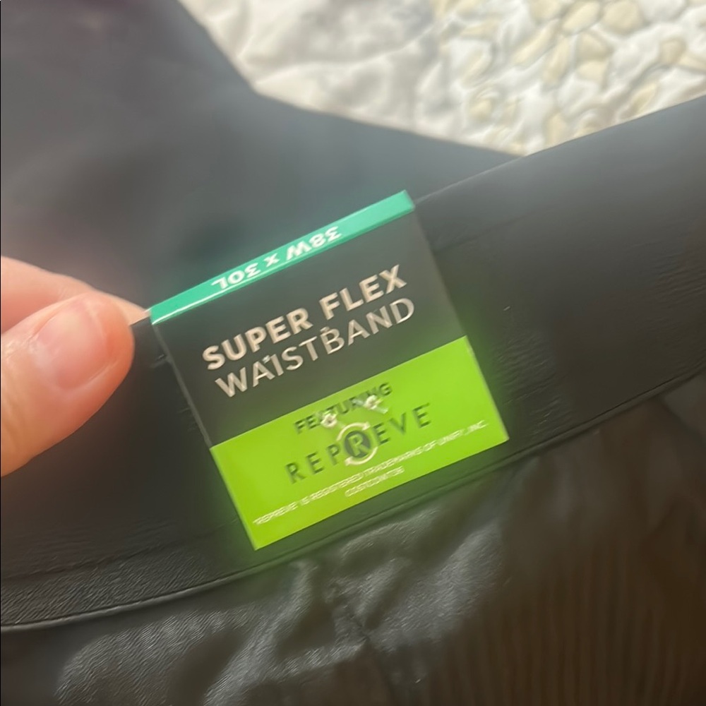 Black Super Flex Waistband Leggings
